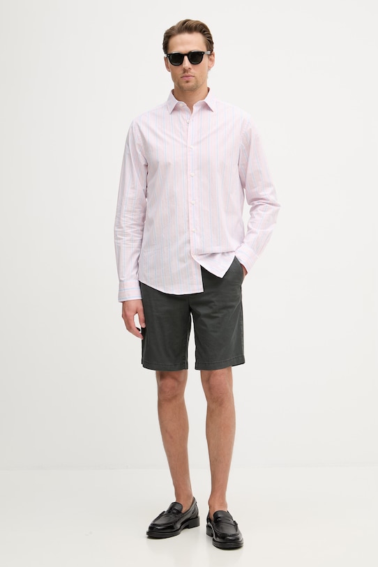 Gant koszula męska bawełniana 3260070 różowy SS26