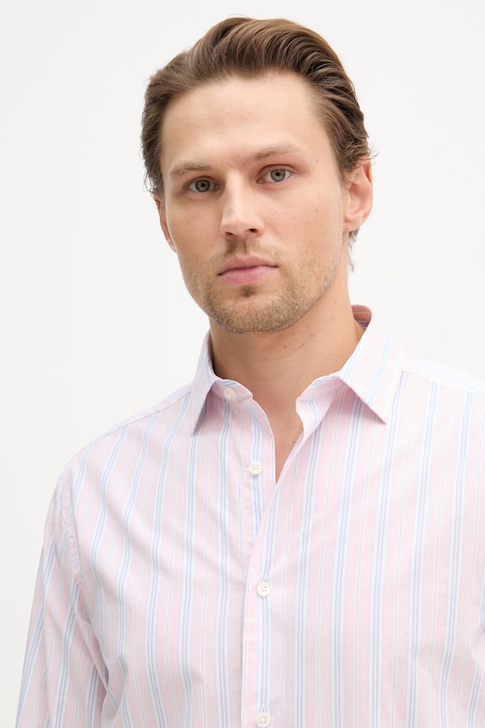 Gant koszula męska bawełniana różowy 3260070