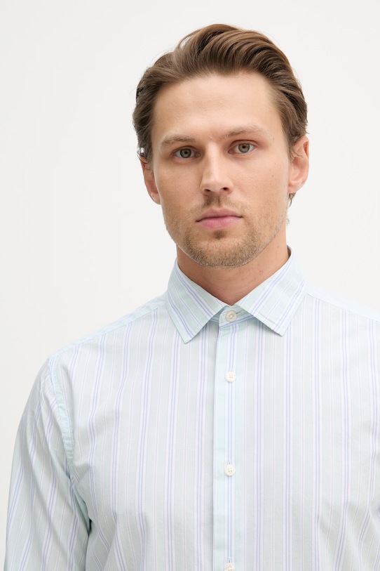 Gant koszula męska bawełniana zielony 3260070