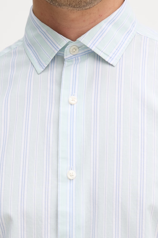 Gant koszula męska bawełniana 3260070 zielony