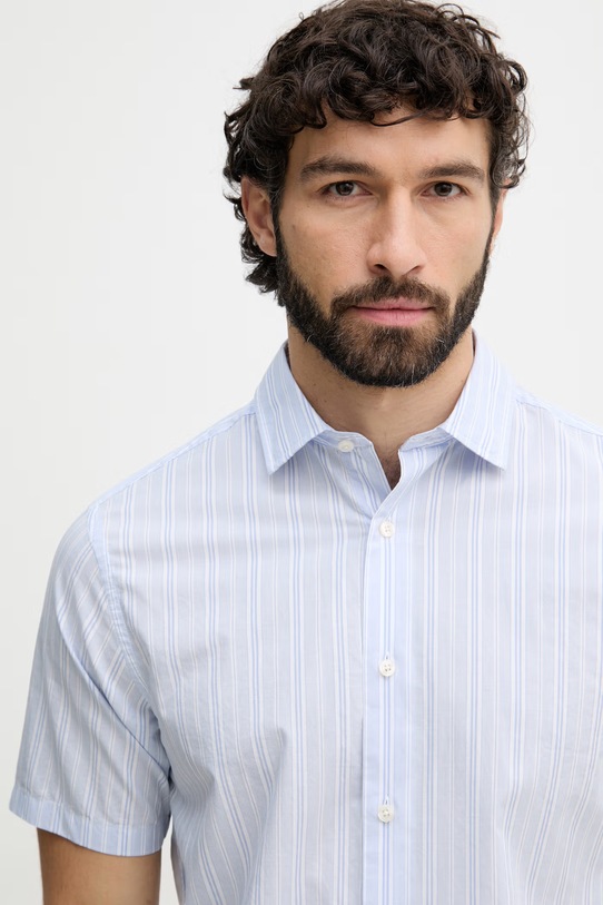 Gant koszula męska bawełniana niebieski 3260071