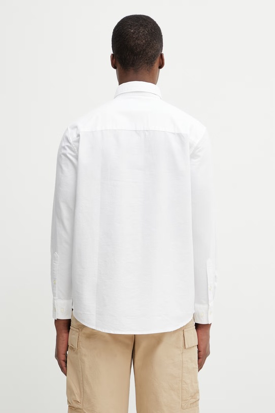 Odzież Barbour MSH5734WH11 koszula bawełniana męska MSH5734WH11 biały