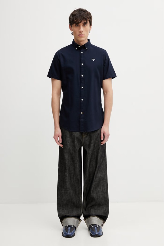 Barbour MSH5313NY91 koszula bawełniana męska MSH5313NY91 granatowy