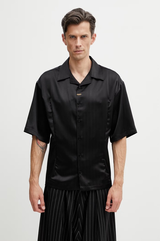 Martine Rose Hawaiian koszula męska czarny 490WS37001