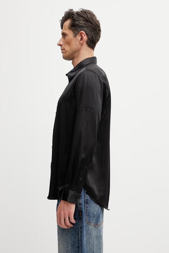 Martine Rose Classic koszula męska 401WS37001 czarny SS26