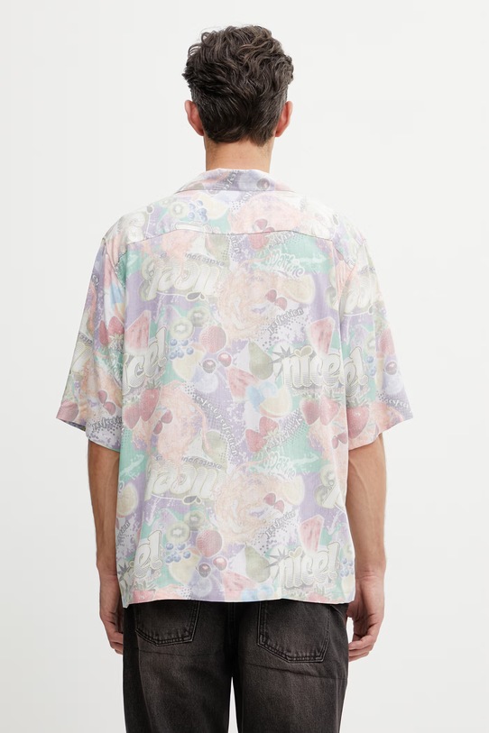 Odzież Martine Rose koszula z wiskozy męska 404WS24809 multicolor