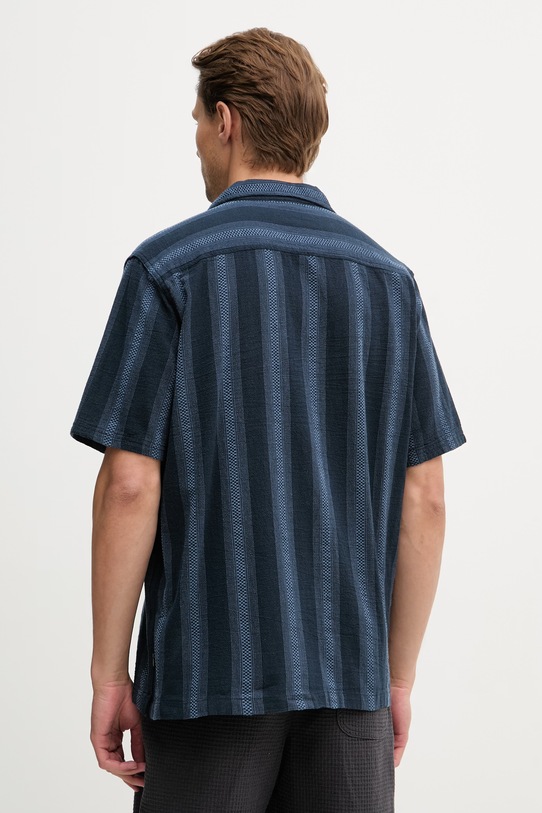 Odzież Rip Curl koszula męska bawełniana CLASSIC SURF 06RMSH granatowy