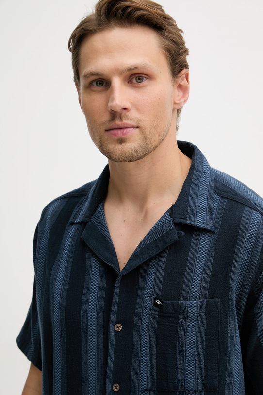 Rip Curl koszula męska bawełniana CLASSIC SURF granatowy 06RMSH