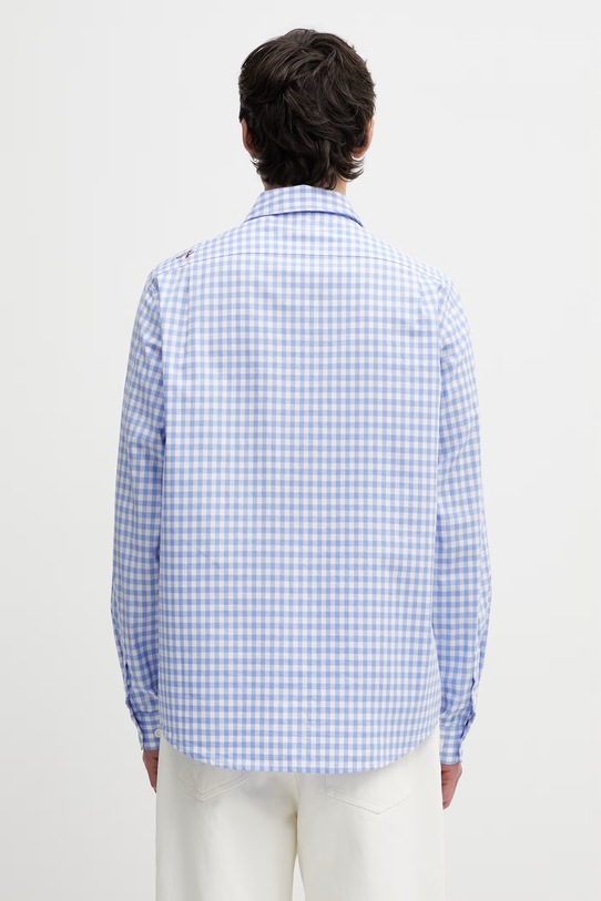 Oblečenie Barbour x Paul Smith Rawling košeľa bavlnená pánska MSH5783BL54 modrá