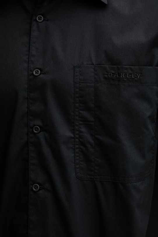 Oakley koszula męska z bawełną ECHO RISE FOA407951 czarny