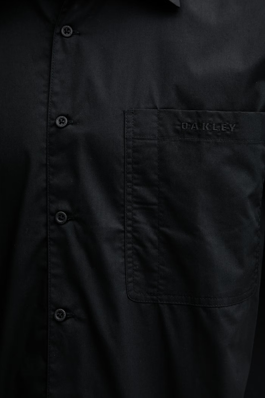 Oakley koszula męska z bawełną ECHO RISE FOA407951 czarny