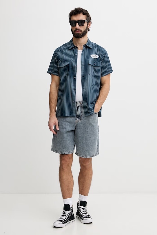 Hurley рубашка для мужчин HSP26MMVS08547 бирюзовый SS26