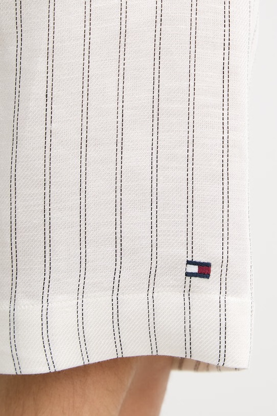 Tommy Hilfiger Πουκάμισο ανδρικό με λινό MW0MW42700 λευκό