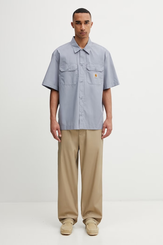 Carhartt WIP S/S Craft Shirt koszula męska I035232.1NKXX szary