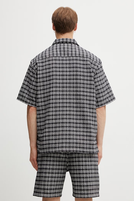 Odzież Carhartt WIP S/S Kander Shirt koszula bawełniana męska I036194.3JOXX czarny