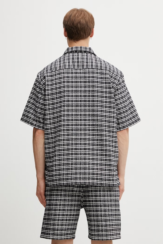 Odzież Carhartt WIP S/S Kander Shirt koszula bawełniana męska I036194.3JOXX czarny
