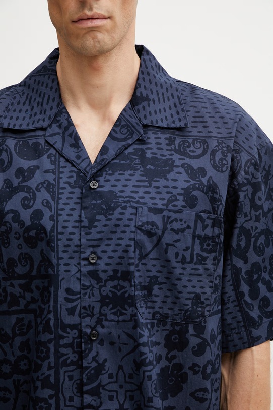 Carhartt WIP S/S Vestige Shirt koszula bawełniana męska niebieski I036213.3PVXX