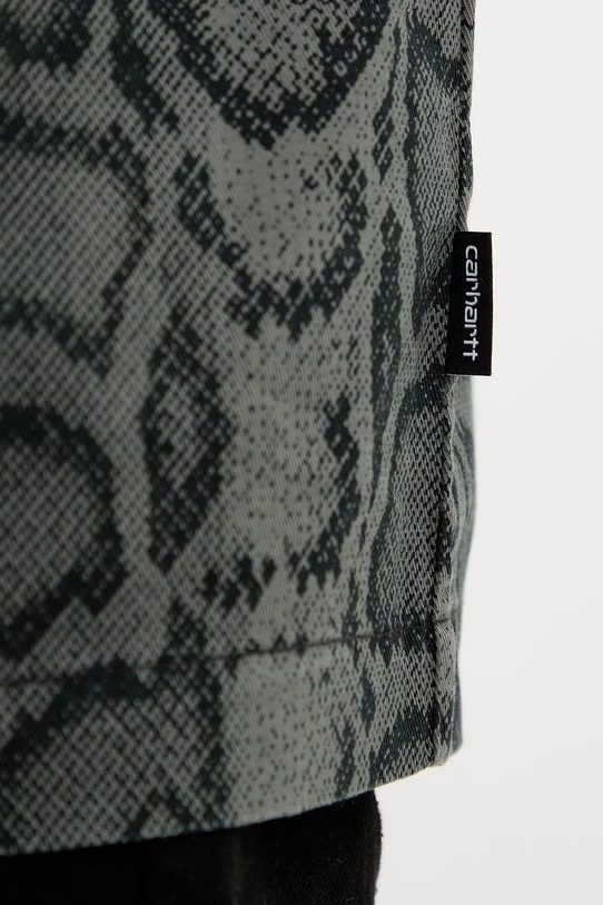 Carhartt WIP S/S Snake Camo Shirt риза от памук мъжка I036275.3QAGD зелен