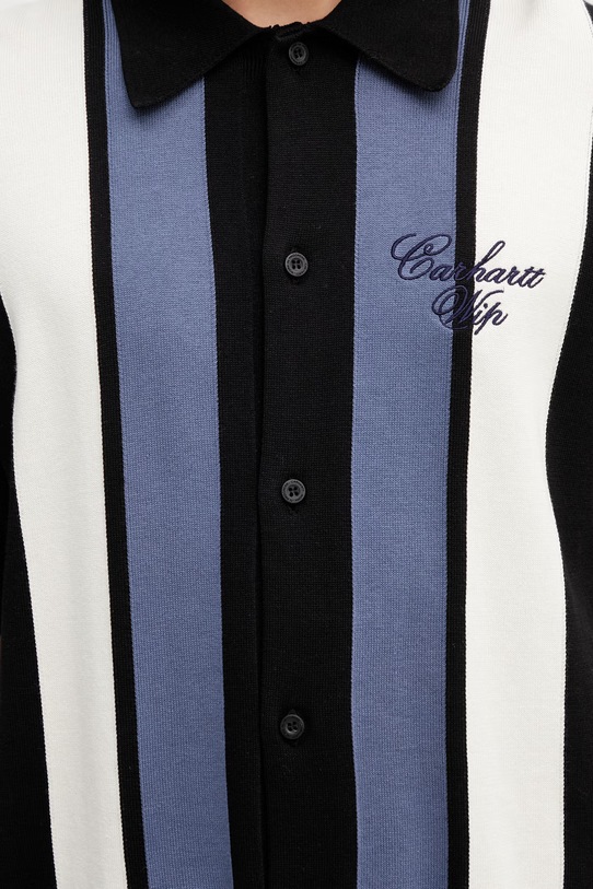 Carhartt WIP S/S Mello Knit Shirt сорочка бавовняна чоловіча чорний I036159.3ONXX