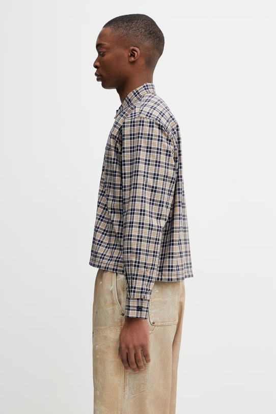 BEAMS koszula męska 1111.1305.457 beżowy SS26