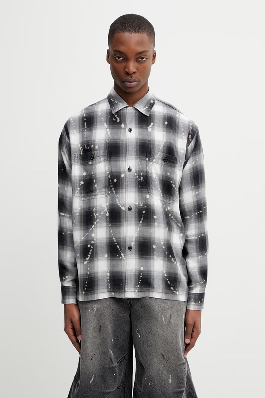 BEAMS сорочка чоловіча чорний 1111.1315.803