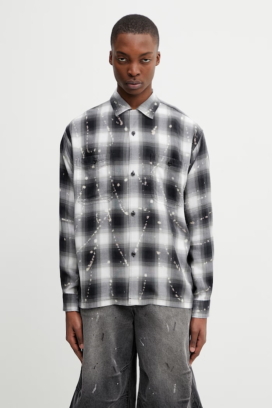 BEAMS сорочка чоловіча чорний 1111.1315.803