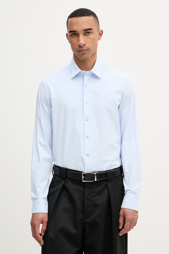 Michael Kors košile pánská modrá MD0MD91399