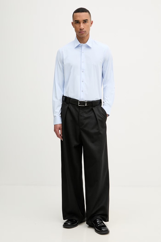 Michael Kors košile pánská MD0MD91399 modrá SS26