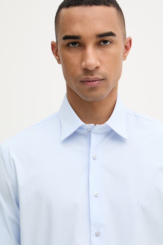 Michael Kors košile pánská modrá MD0MD91399