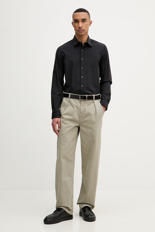 Michael Kors koszula męska MD0MD91399 czarny SS26