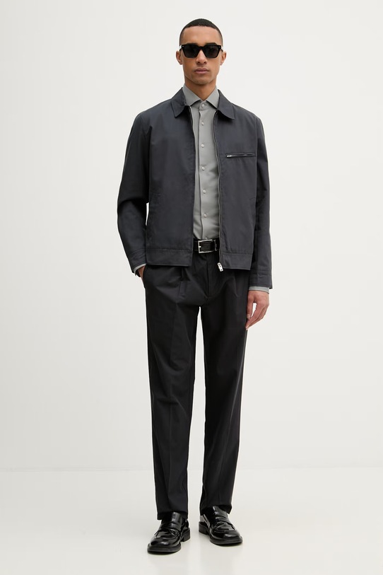 Michael Kors koszula męska MK0DS01535 szary SS26