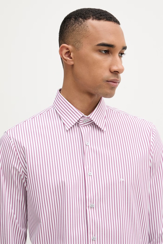 Michael Kors koszula męska fioletowy MK0DS01673