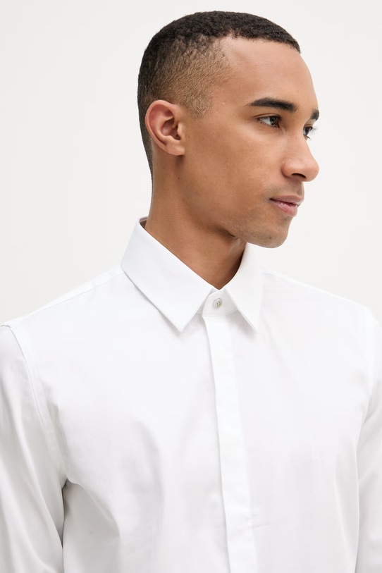 Michael Kors koszula męska bawełniana biały MK0DS01678