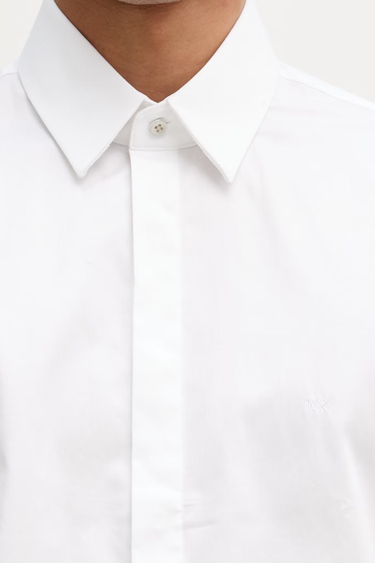 Michael Kors koszula męska bawełniana MK0DS01678 biały
