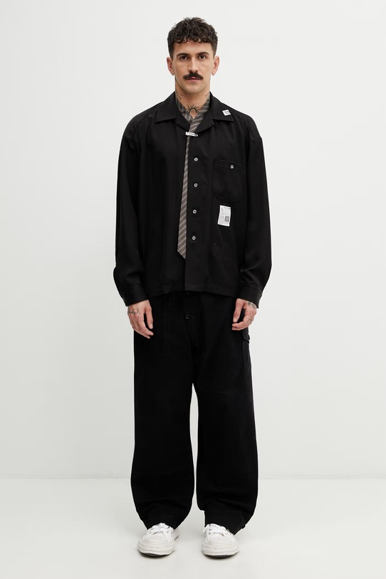 Maison MIHARA YASUHIRO koszula męska J16SH187 czarny