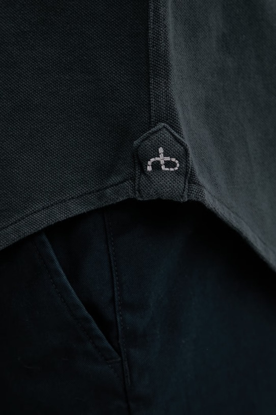 rag & bone koszula męska bawełniana RF1926SS2TM szary