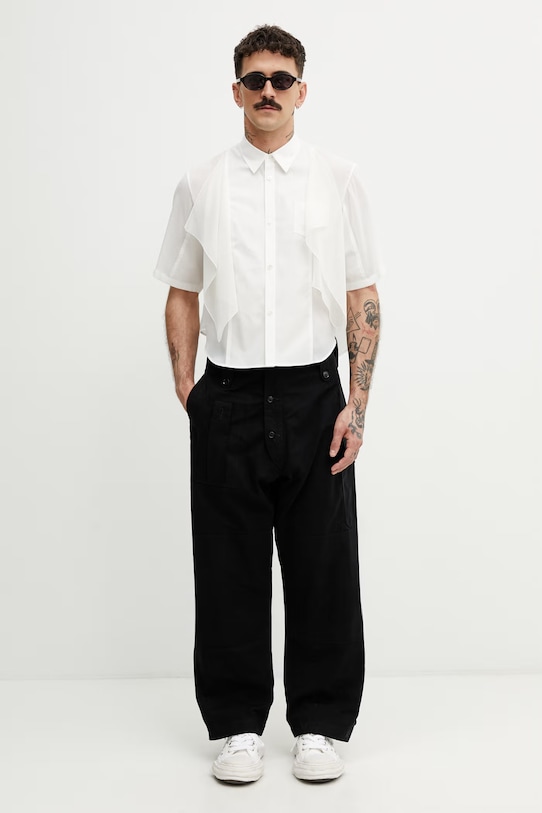 Undercover košile pánská UP1F1405 bílá