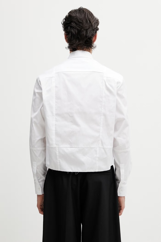 Vetements koszula bawełniana UE76SH029W biały