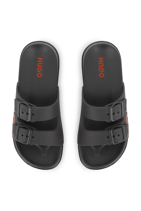 Детские шлепанцы HUGO чёрный G01193.36.41