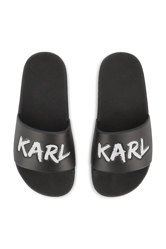 Detské šľapky Karl Lagerfeld čierna Z31178.36.39