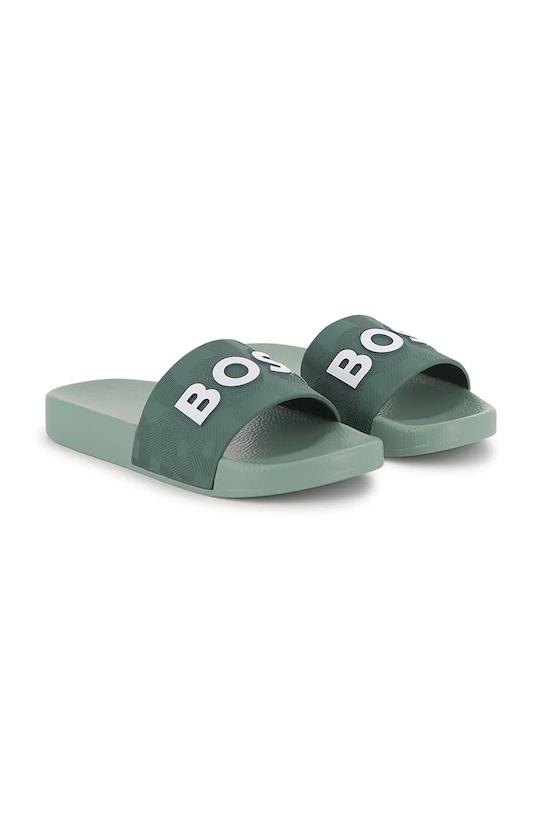 BOSS ciabattine per bambini verde J52799.27.35