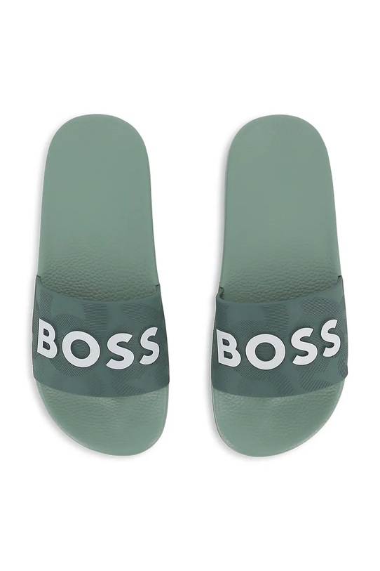 Παιδικές παντόφλες BOSS πράσινο J52799.36.41
