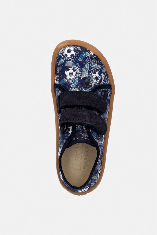 Παιδικές παντόφλες Froddo BAREFOOT CANVAS σκούρο μπλε G1700440.25.30
