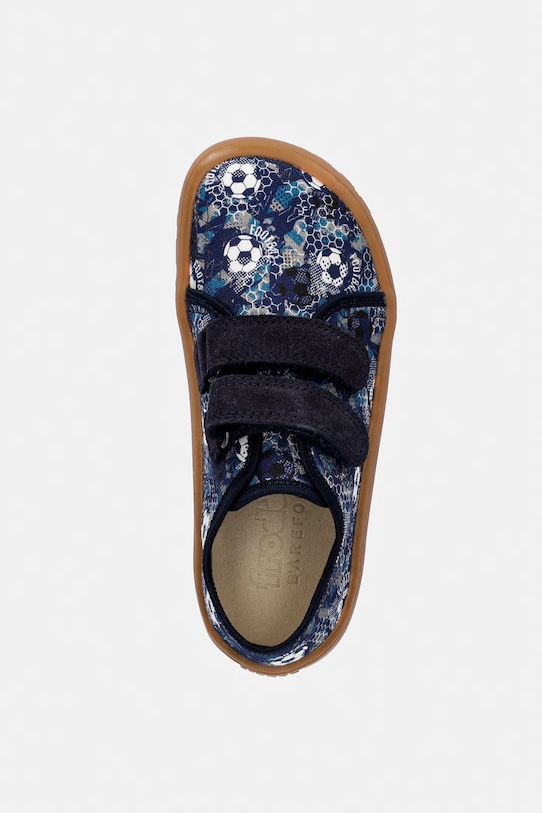Παιδικές παντόφλες Froddo BAREFOOT CANVAS σκούρο μπλε G1700440.25.30