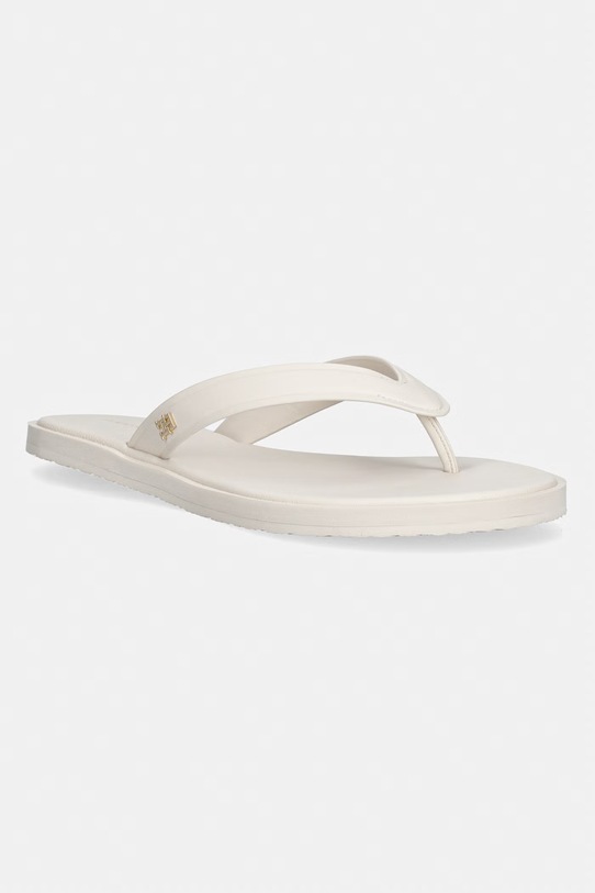 Tommy Hilfiger japonki damskie TH SCANDI PREMIUM SUMMER SANDAL beżowy FW0FW09206