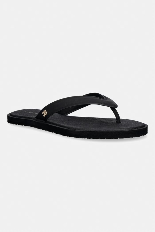 Tommy Hilfiger japonki damskie TH SCANDI PREMIUM SUMMER SANDAL czarny FW0FW09206