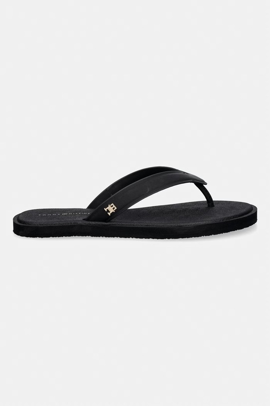 Tommy Hilfiger japonki damskie TH SCANDI PREMIUM SUMMER SANDAL FW0FW09206 czarny SS26