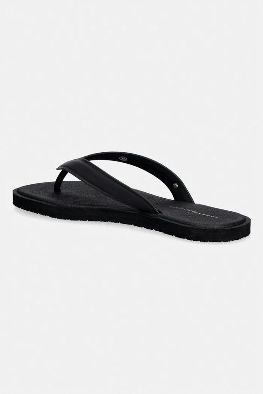 Obuwie Tommy Hilfiger japonki damskie TH SCANDI PREMIUM SUMMER SANDAL FW0FW09206 czarny