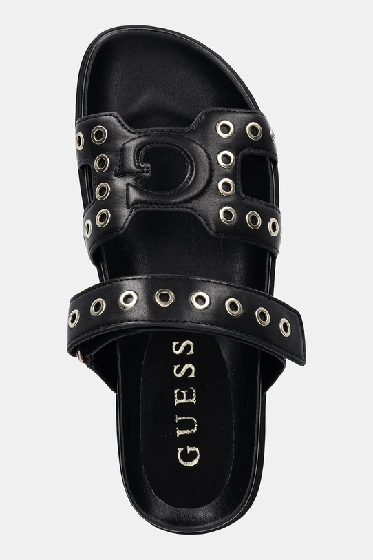 Guess klapki FASHIE czarny FLPFAS.ELE03.BLACK