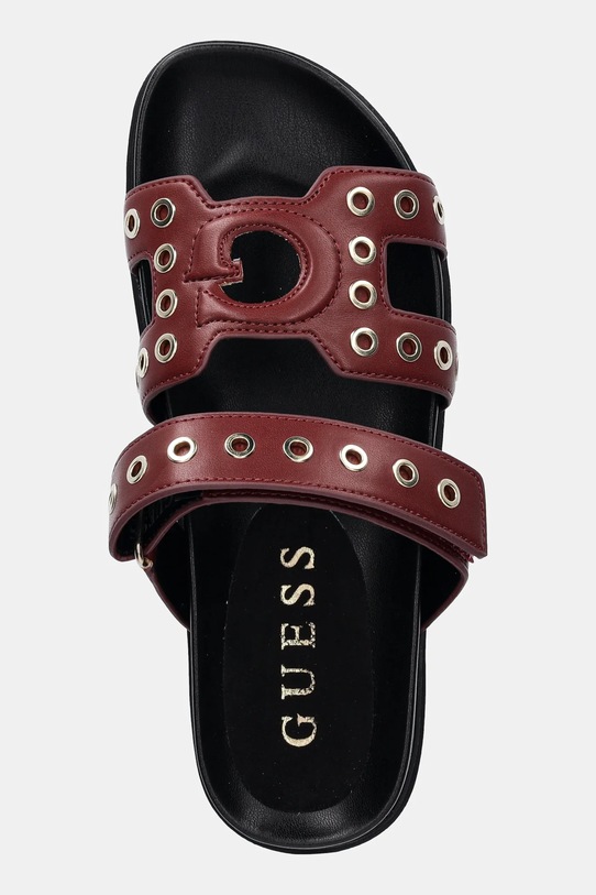 Guess klapki FASHIE czerwony FLPFAS.ELE03.RED
